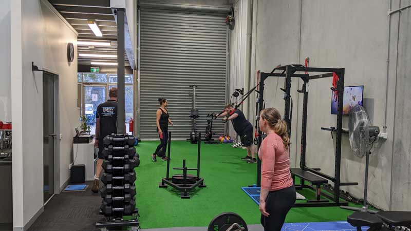 Semi private training at Fortify Fitness Altona North