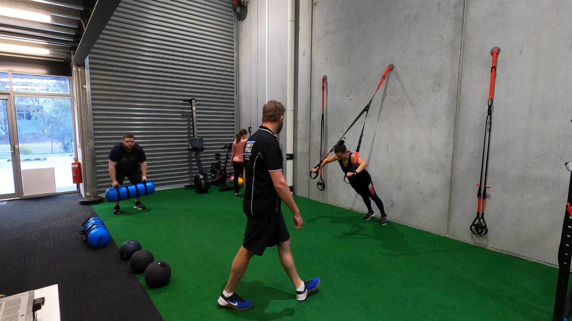 Fortify Fitness showcasing their group fitness classes in their Altona based studio